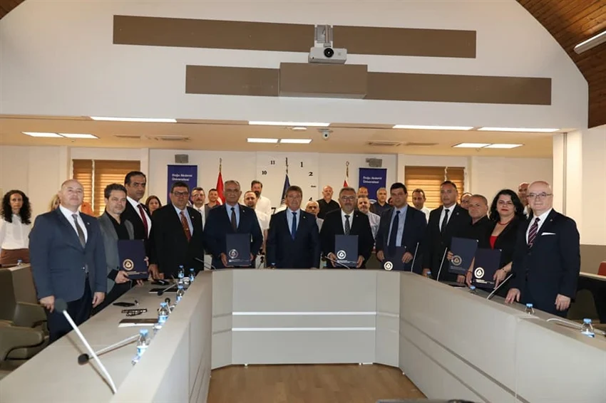 DAÜ mali sürdürülebilirlik protokolü törenine katılım
