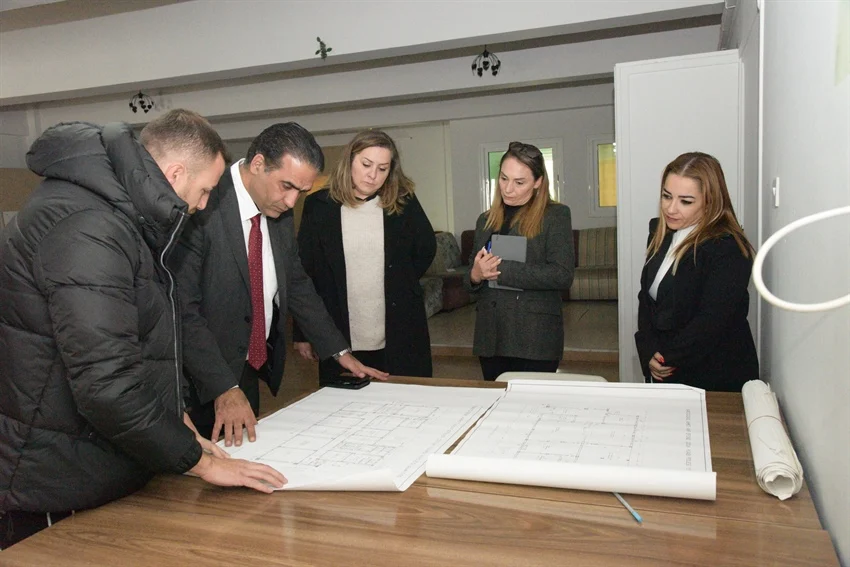 Çağlayan’da planlanan otizm merkezinin incelenmesi