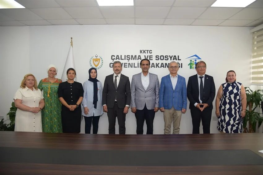 MÜSİAD Hollanda heyetiyle görüşme