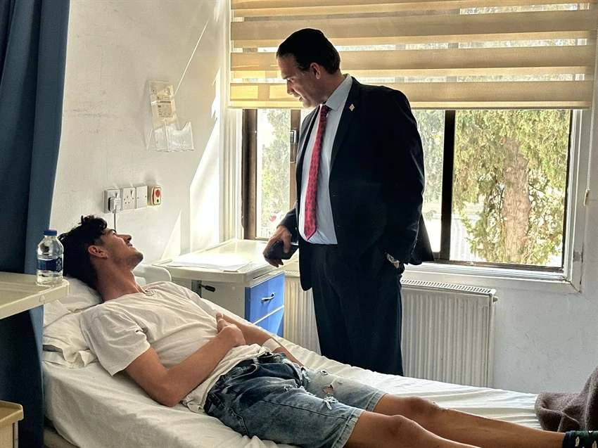 Kaza sonrası hastanelerde destek ziyareti