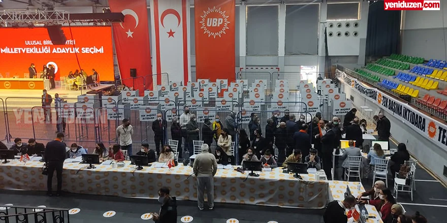 UBP aday sıralaması sonuçlarında Lefkoşa’da üçüncü sırada yer aldı